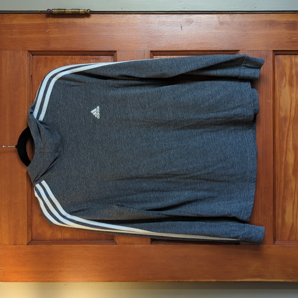 Adidas Lightweight Medium Grey Hoody